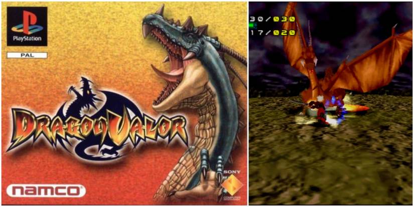 Dragon Valor PlayStation 1 RPG