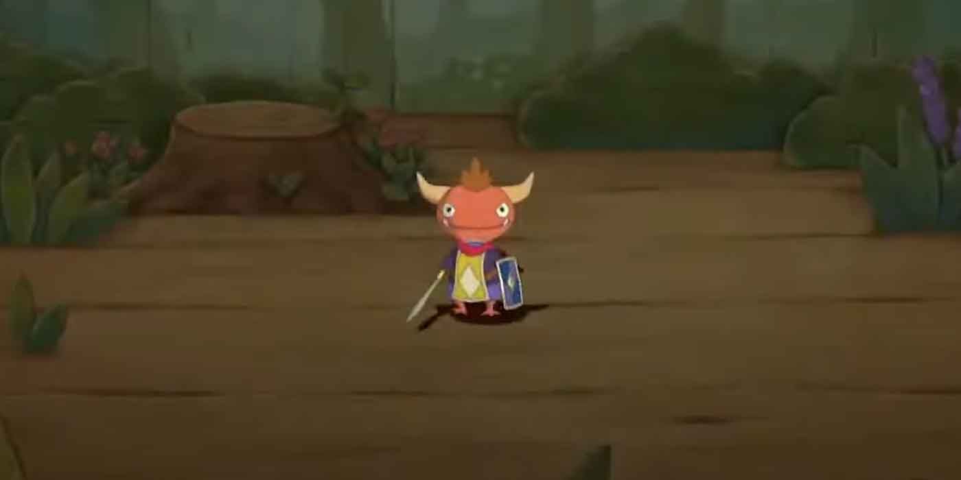 the cute but fierce Dynamite familiar in Ni No Kuni