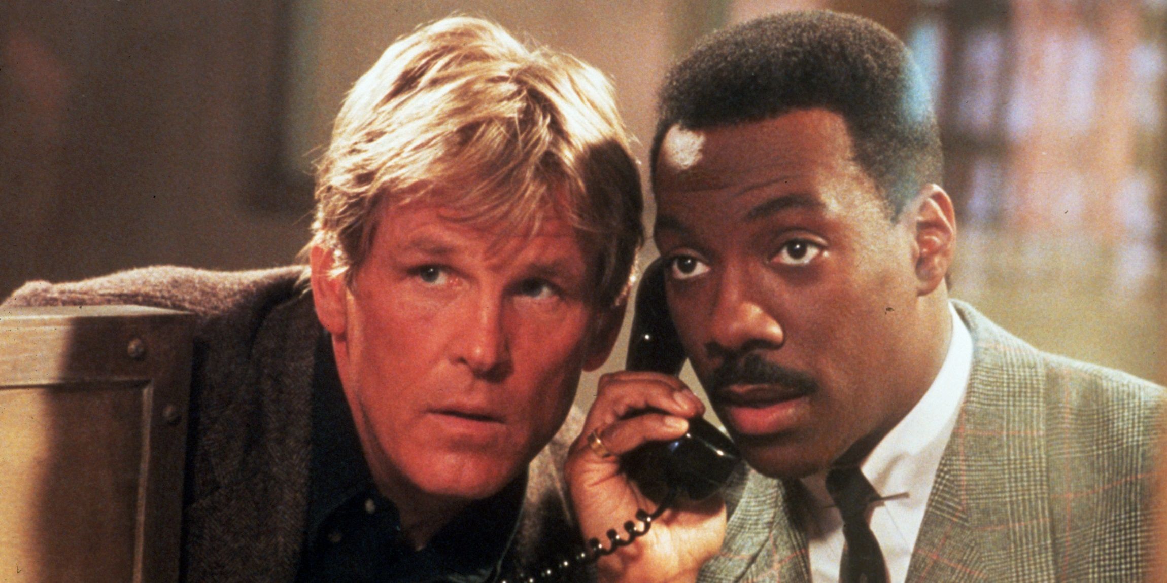 Eddie Murphy and Nick Nolte in 48 Hrs