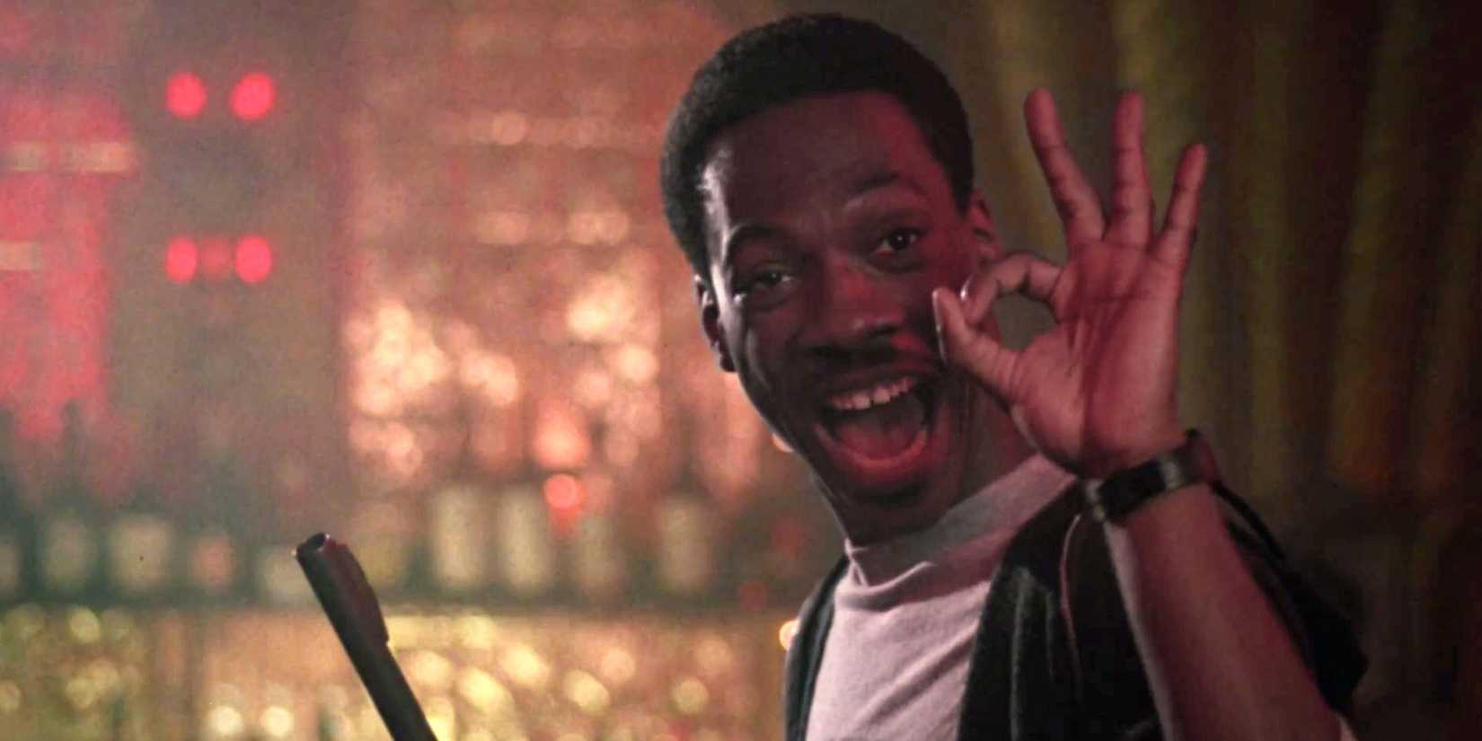 Eddie Murphy as Axel Foley in Beverly Hills Cop