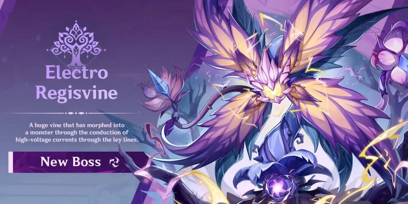 Electro Regisvine Genshin Impact 