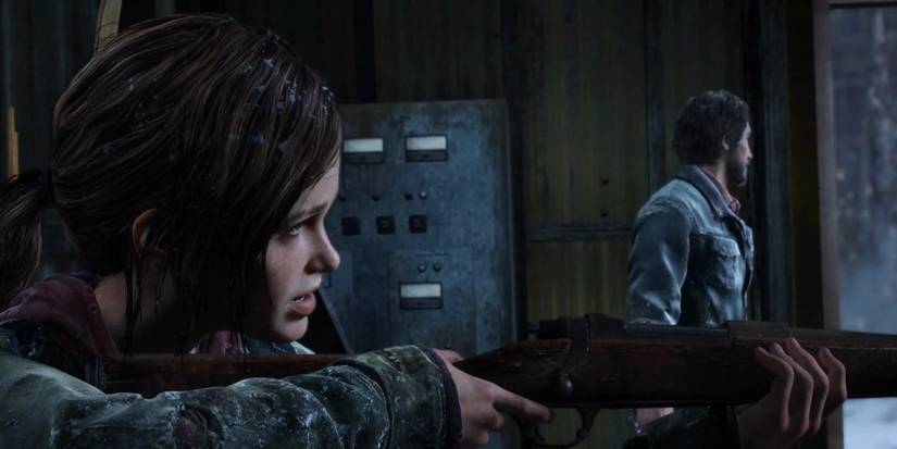 Ellie cooperating with the Cannibals in The Last of Us