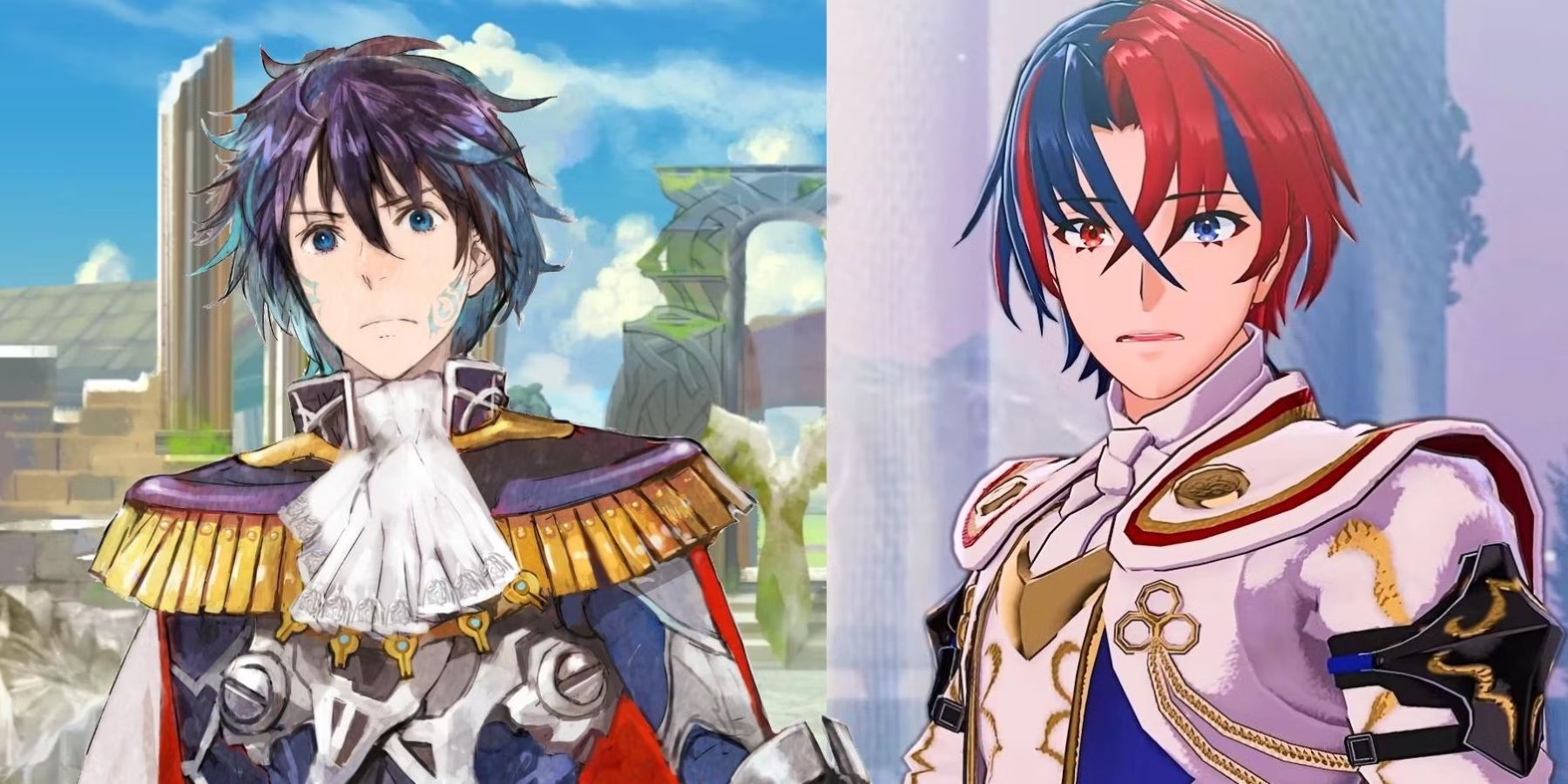 Characters from Fire Emblem Engage and Tokyo Mirage Session #FE together