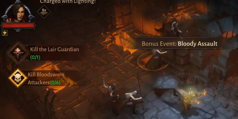 Entering a Hidden Lair