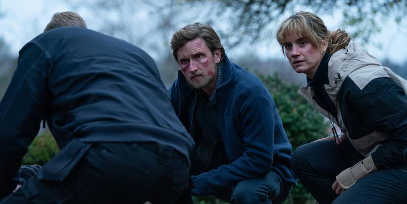 A Still From The Chestnut Man On Netflix