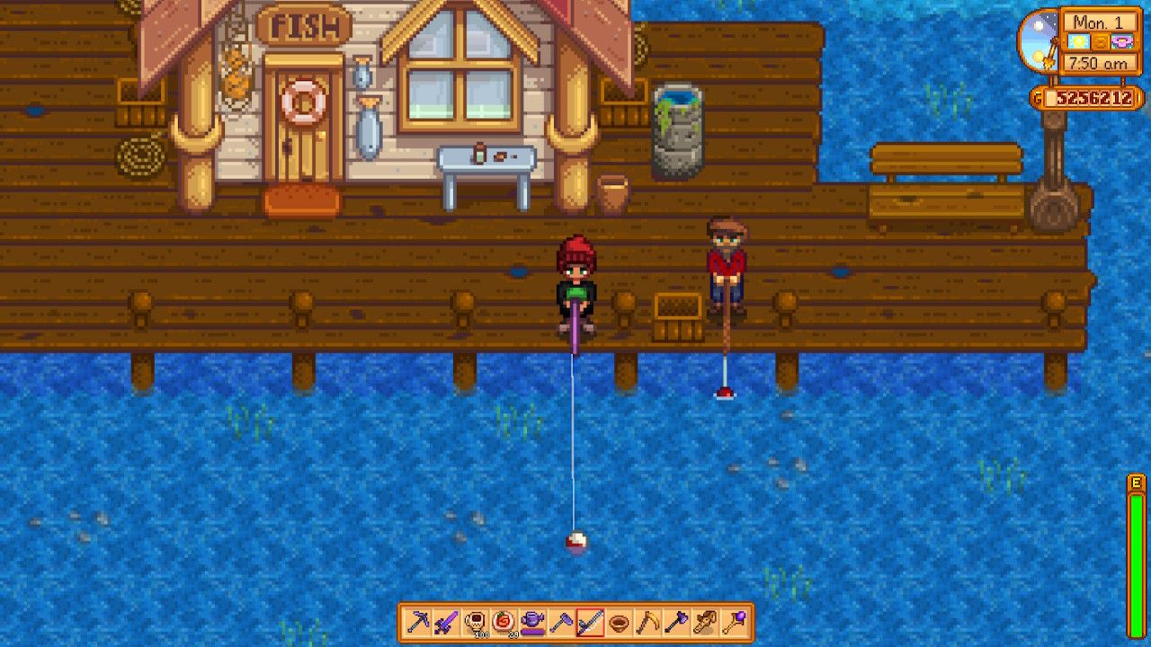 fishing with willy at the docks stardew valley