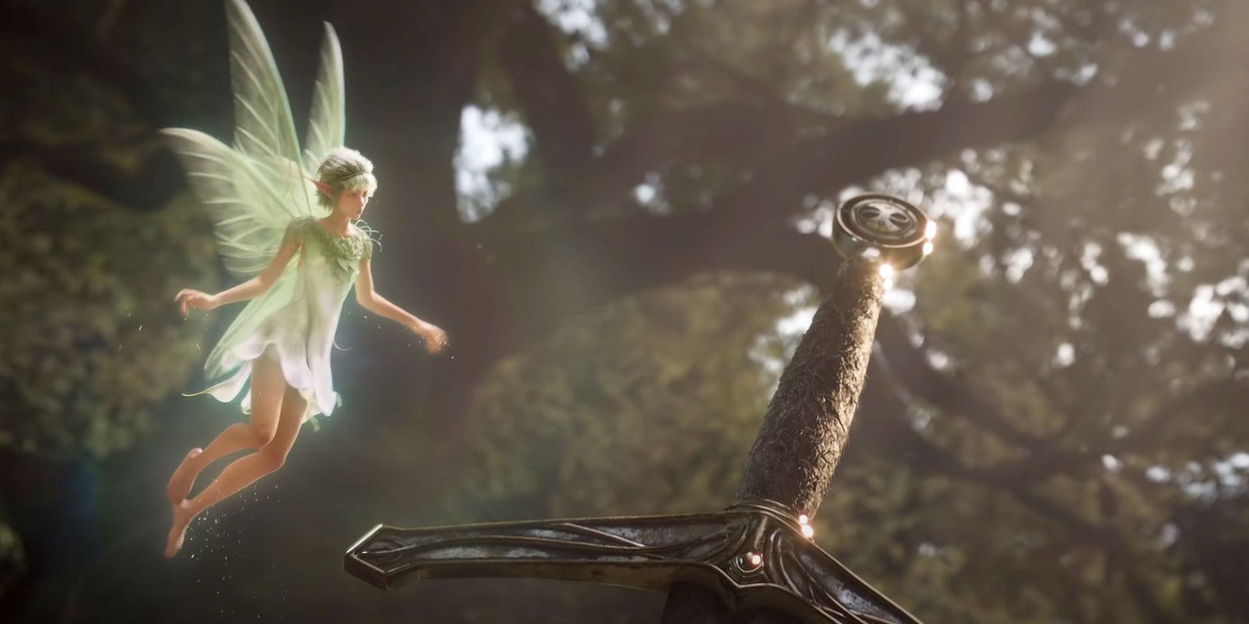 Fable teaser fairy and sword