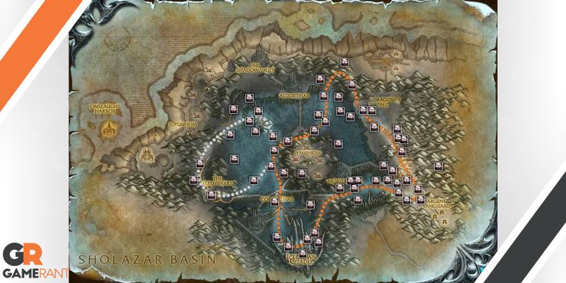 best Farming Routes titanium ore icecrown wow wotlk classic