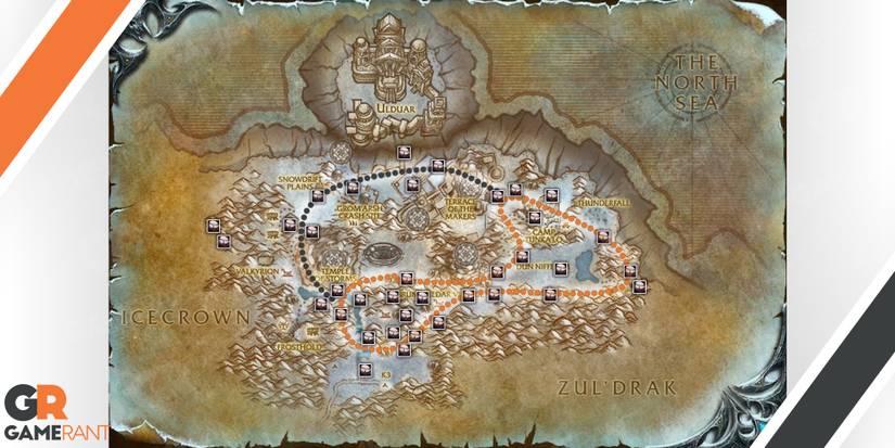 Farming Routes titanium ore storm peaks