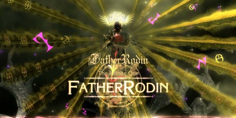 Father Rodin's angel form in Bayonetta