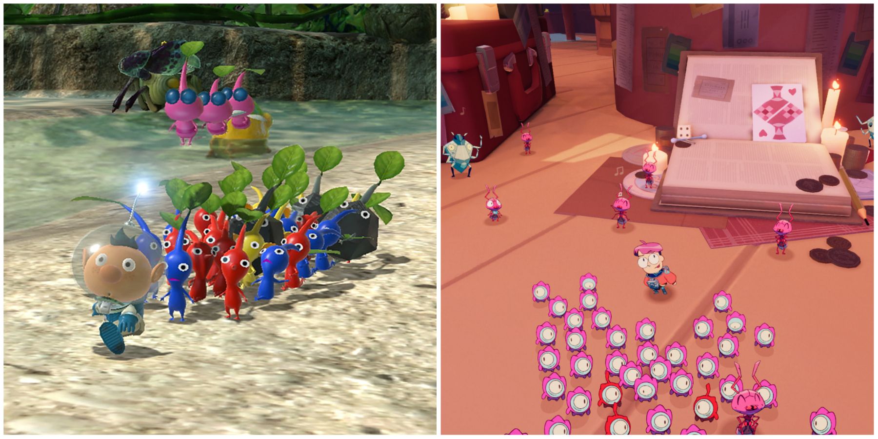 Featured image of Things that separate Tinykin and Pikmin