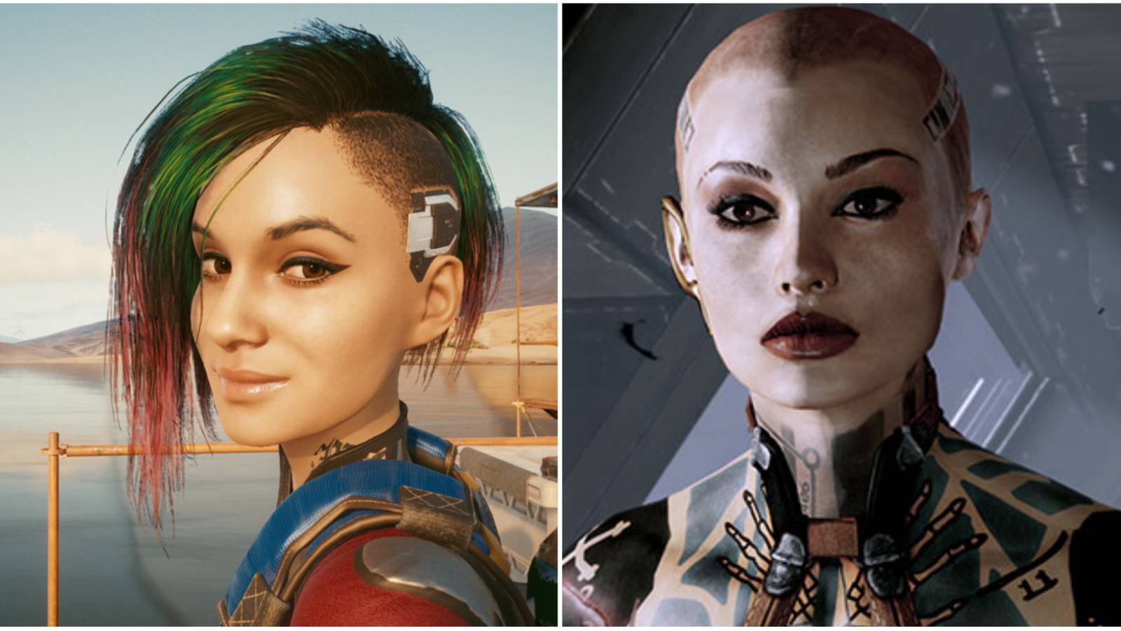 Female Game Characters with Shaved Heads