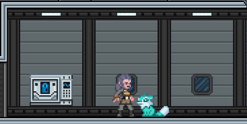 The Ice Fennix in Starbound