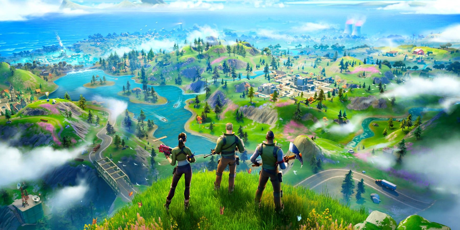 Fortnite Battle Royale Map