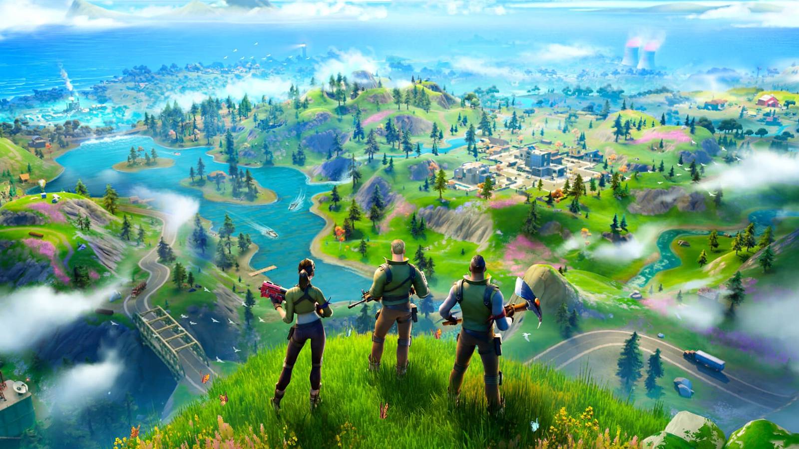 Fortnite Battle Royale Map