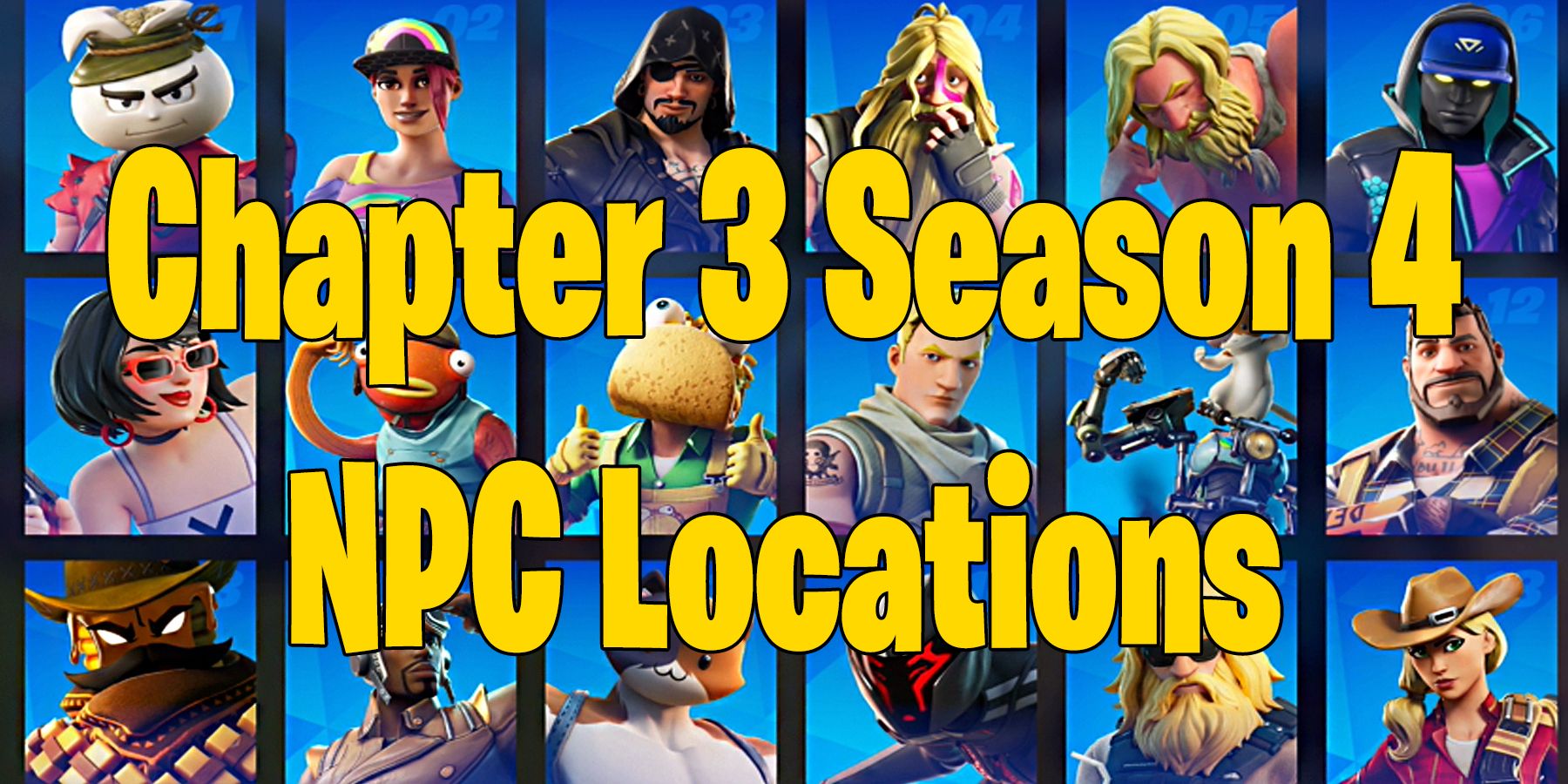 Fortnite Chapter 5 Season 1: See all NPCs and where to locate them