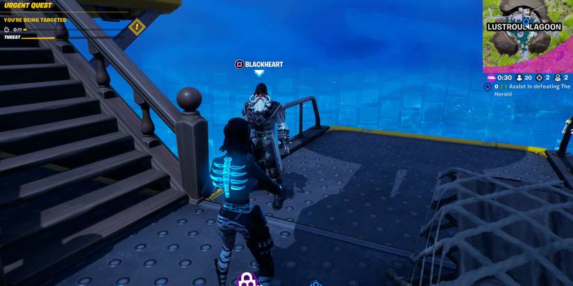 Fortnite NPC Blackheart Location