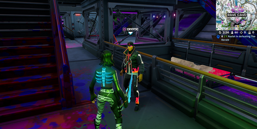 Fortnite NPC Cryptic Location