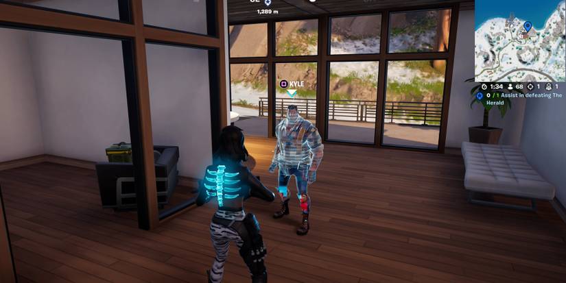 Fortnite NPC Kyle Location