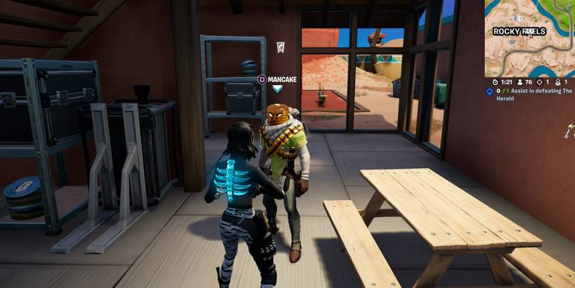 Fortnite NPC Mancake Location