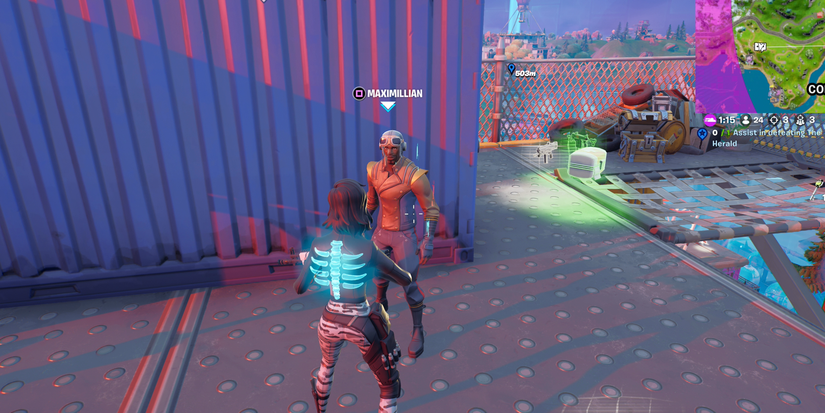 Fortnite NPC Maximillian Location