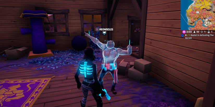 Fortnite NPC Meowscles Location