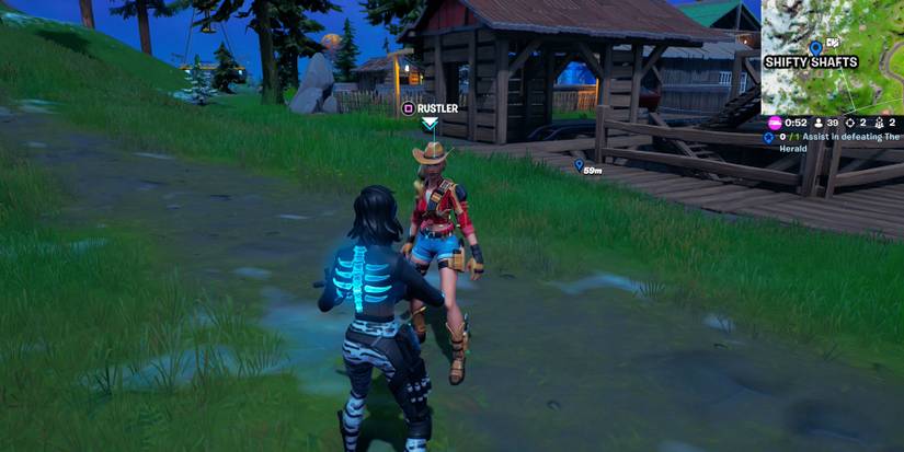 Fortnite NPC Rustler Location