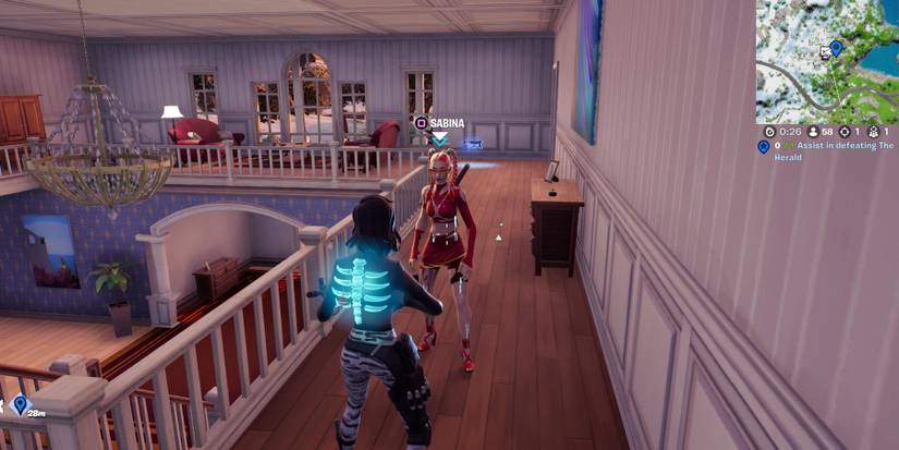 Fortnite NPC Sabina Location