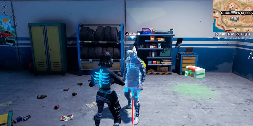 Fortnite NPC Stashd Location