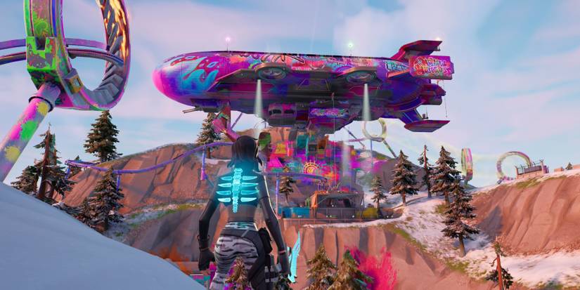 Fortnite The Flairship Season 4 Location