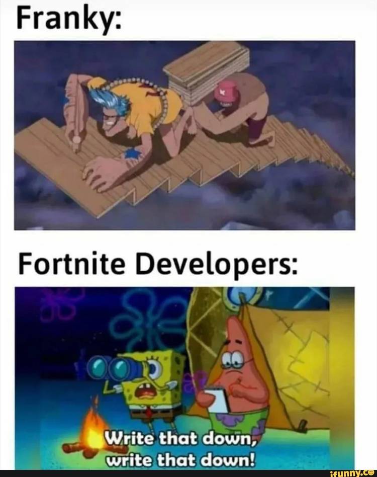 Franky Plays Fortnite Sky walking