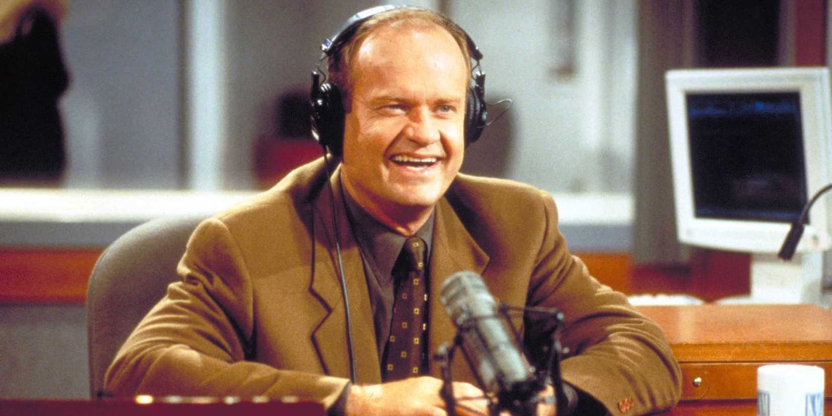 Frasier Crane on the mic at KACL