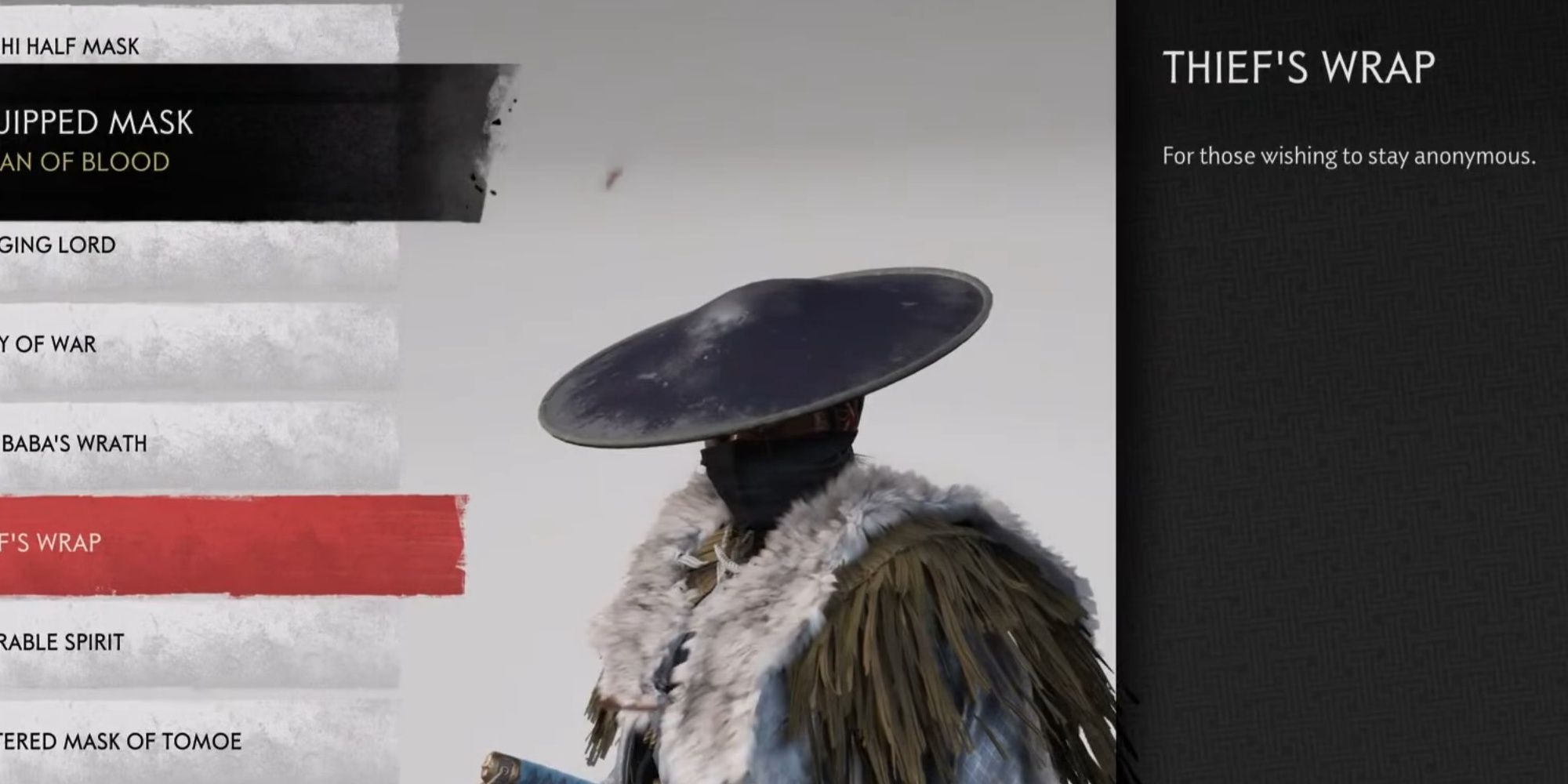 Ghost Of Tsushima Customization