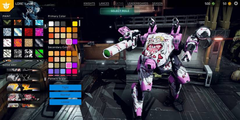 Galahad 3093 - Painting Lance