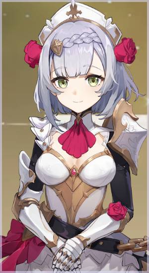 Genshin Impact Noelle Hangout Card