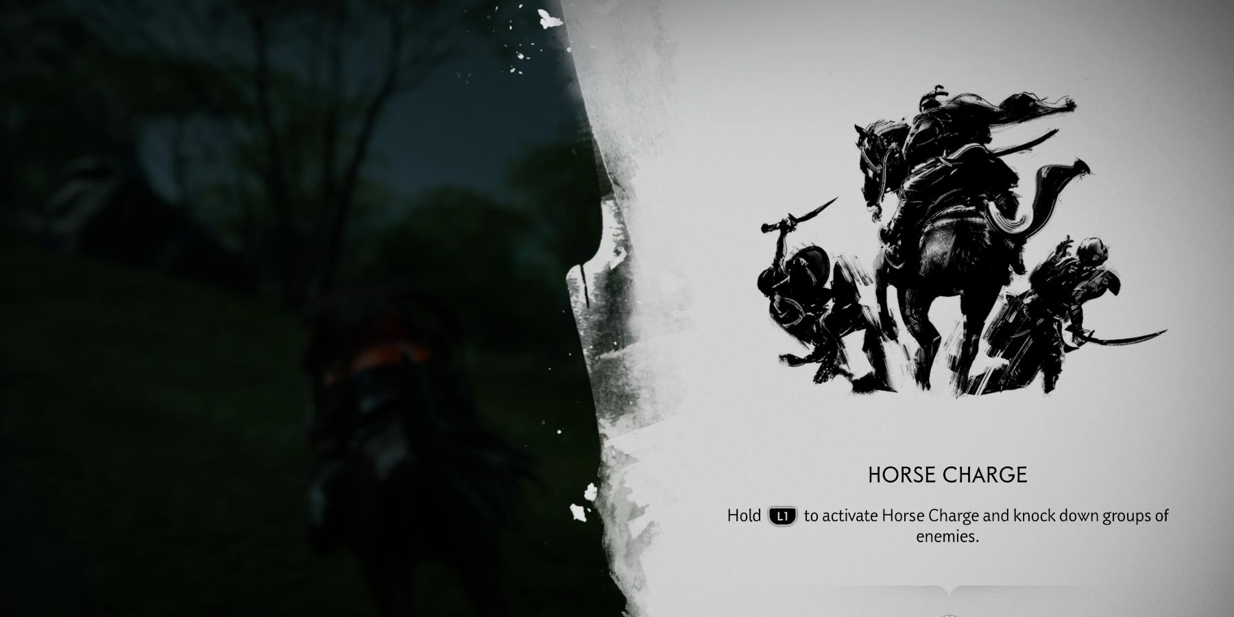 Ghost of Tsushima Horse Charge
