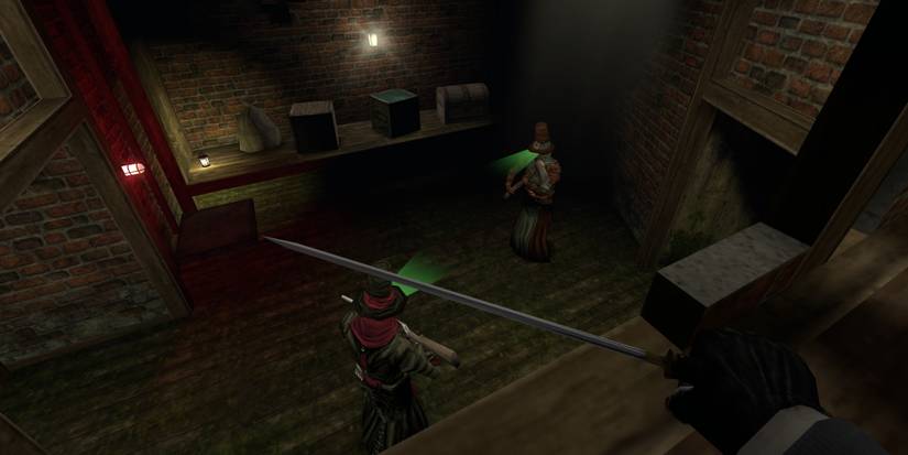 Gloomwood - stealth gameplay