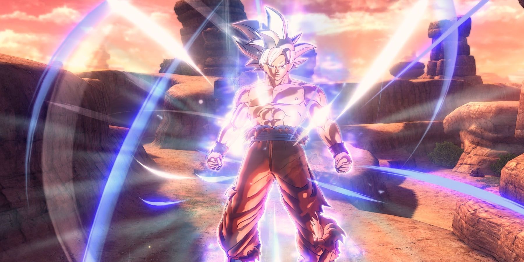 Goku attaining Perfected Ultra Instinct