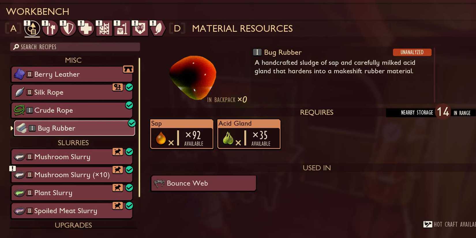 GroundedAcidGlandBugRubber