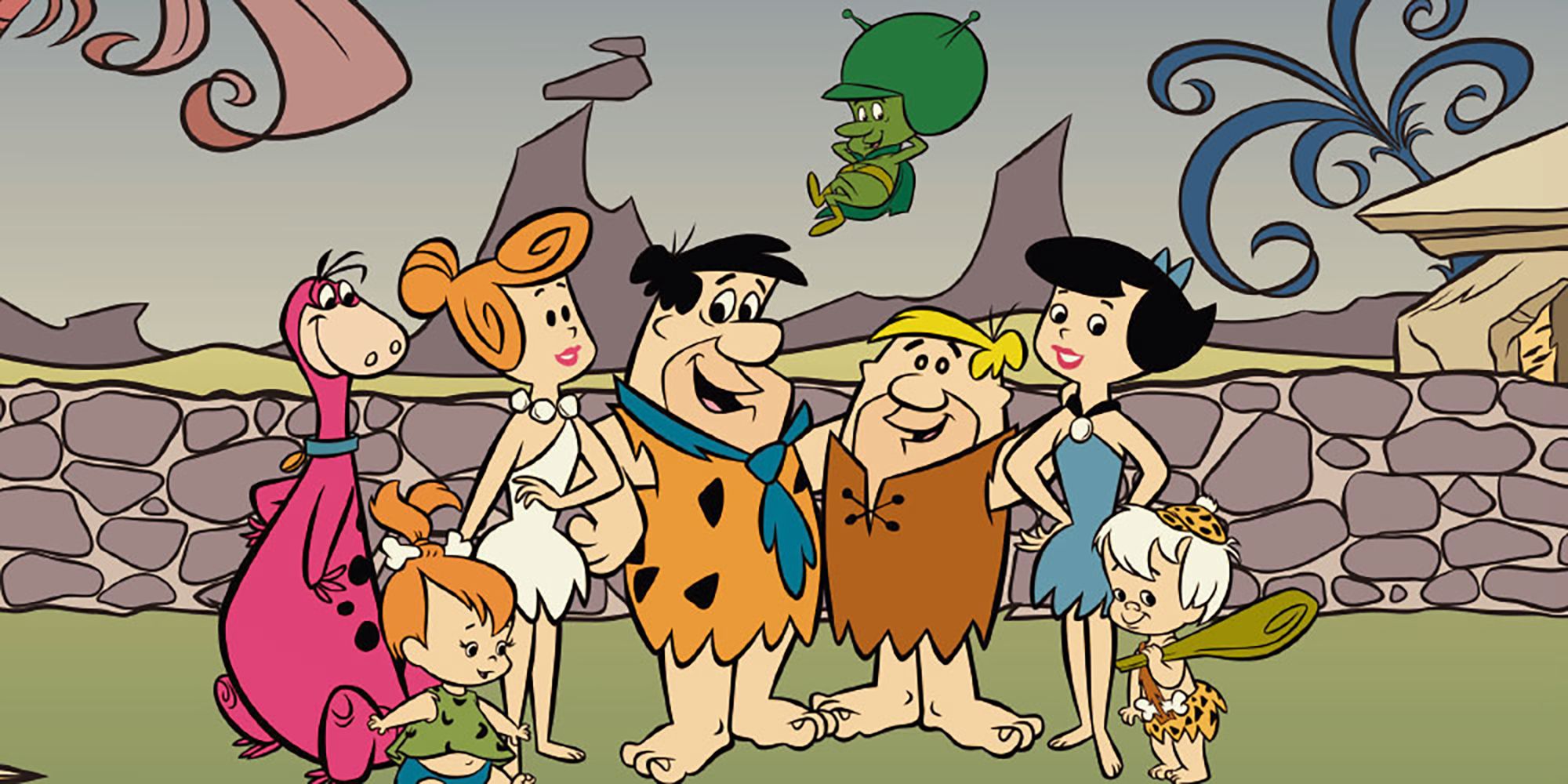 The Flintstone And Rubble Families
