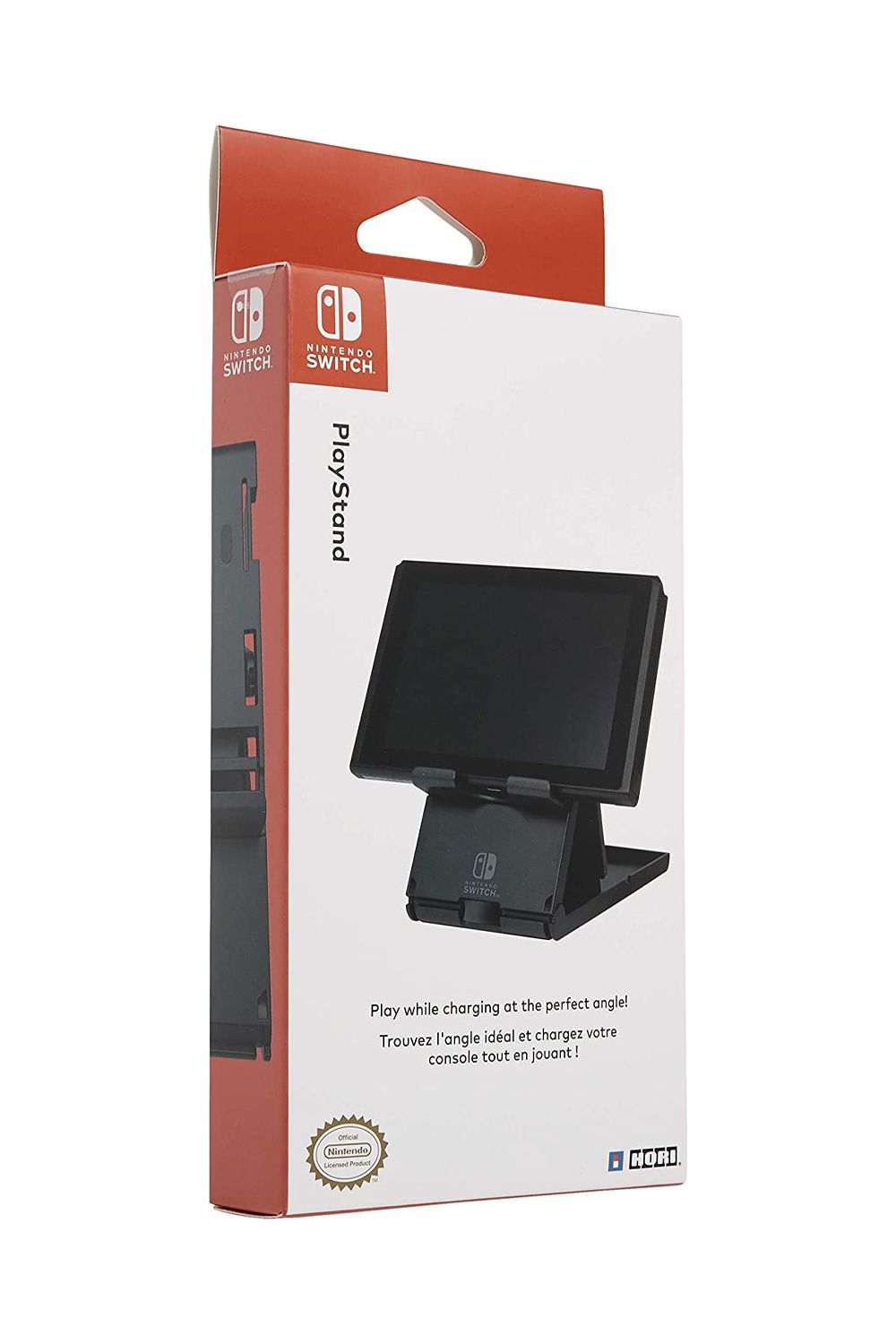 Компактная игровая подставка HORI для Nintendo Switch с официальной лицензией Nintendo.