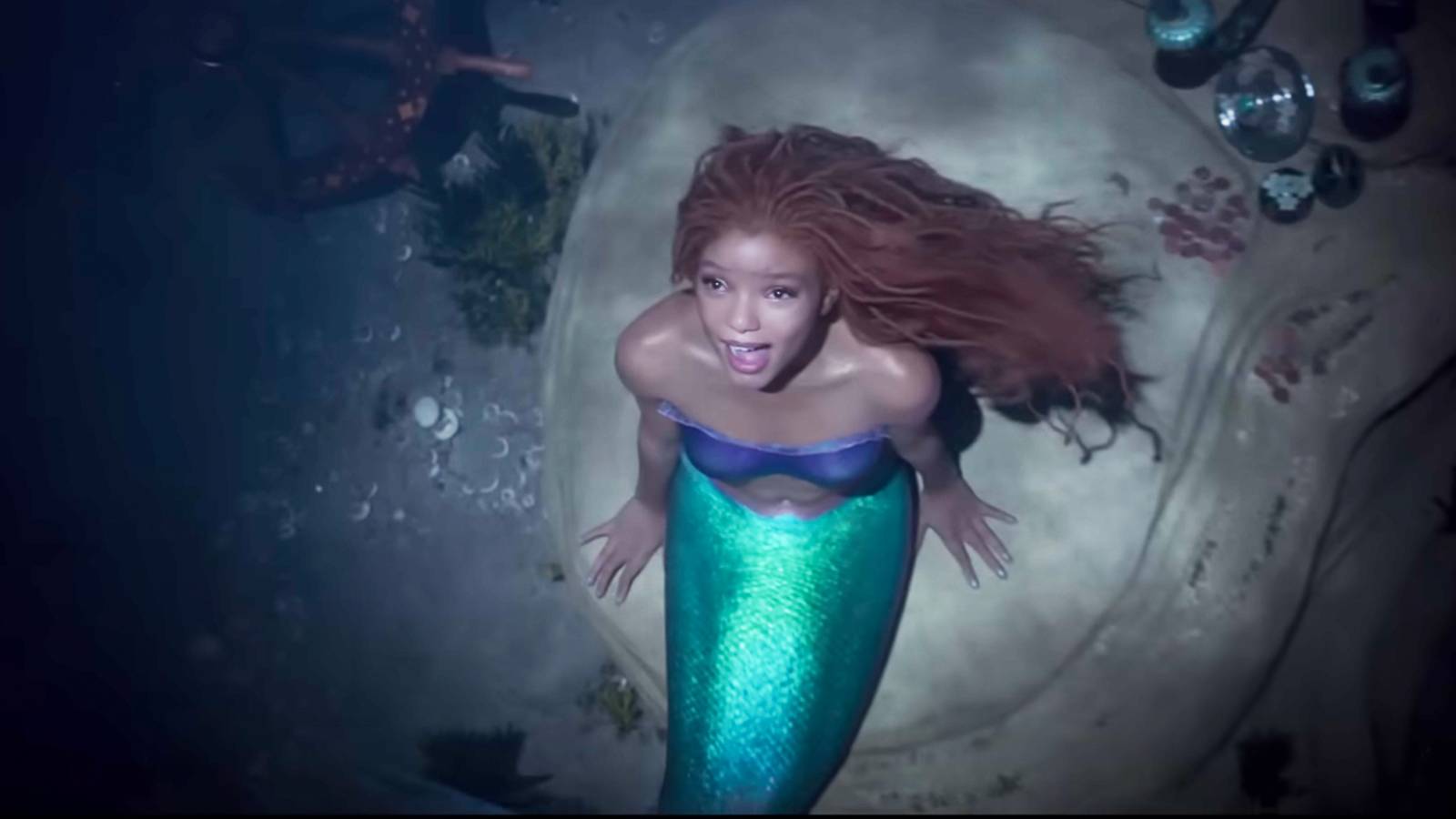 Halle Bailey The Little Mermaid Trailer Reaction