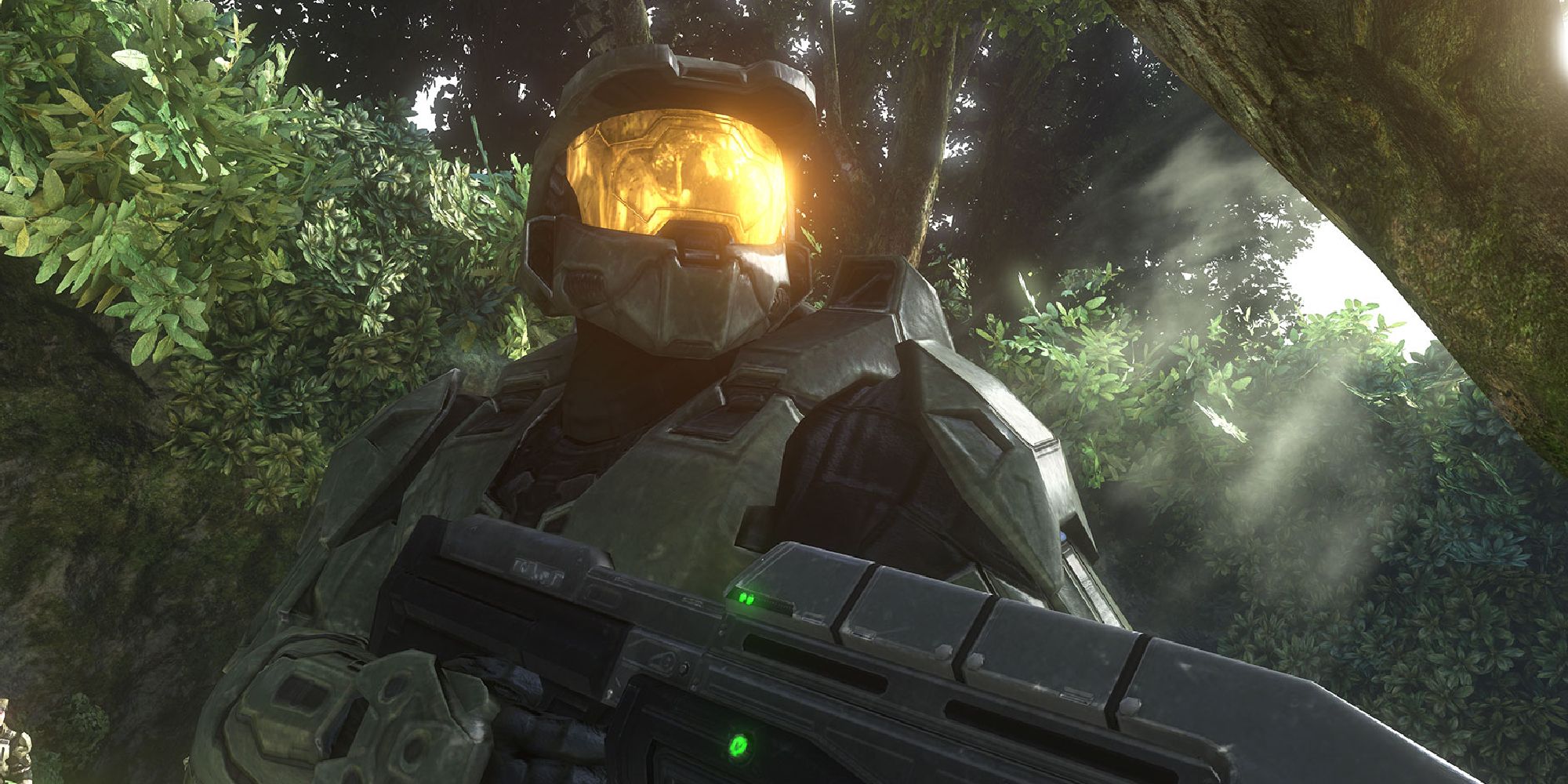 Master Chief in a cutscene from Halo 3