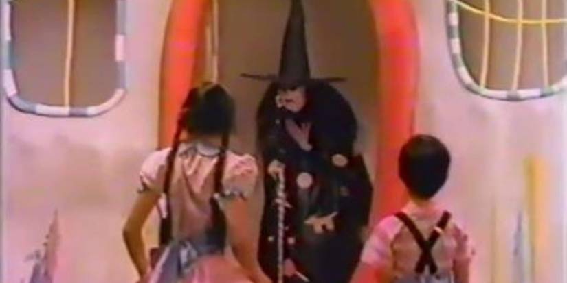 witch and Hansel and Gretel in Hansel and Gretel