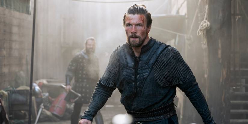 Harald Hardrada King of Norway in Viking Valhalla fighting