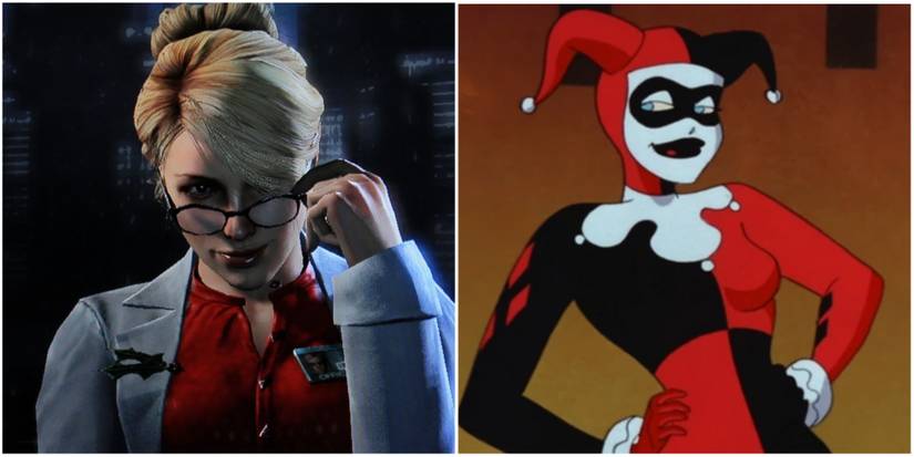 Harley Quinn in Batman: Arkham Origins and The Animated Series