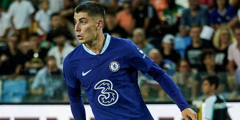 Havertz playing for Chelea