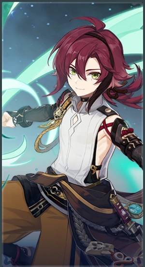 Heizou Hangout Card Genshin Impact