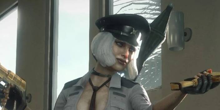 close up of Hilde Schmittendorf from Dead Rising 3