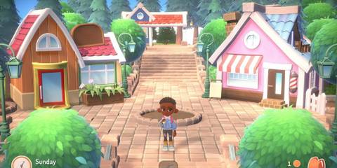 character and houses in Hokko Life